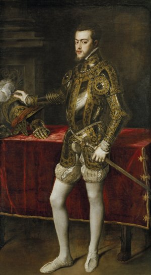 Фелипе, принц Астурийский. Тициан, 1551. Музей Прадо.