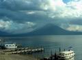 Панахачел, вид на озеро Атитлан, Гватемала ||| 30Kb