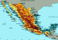 Карта Мексики ||| 258Kb
