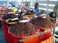 излюбленная еда в Оахаке - жареные кузнечики, Мексика ||| 32Kb