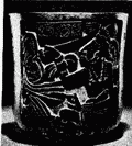 Гравированный сосуд. Чочола, Юкатан (600—900) [Ко, 1973, № 57] (коллекция Джиллет Г. Гриффин, Принстон)