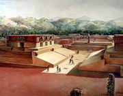 Древнейший из известных стадионов майя. Копан. I тыс.н.э.