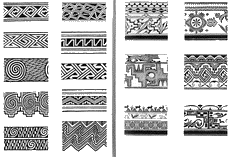 орнаменты индейцев Северной Америки - индейцы Пуэбло