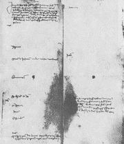 Нотариальный акт 1429 года, в котором упоминаются дед и отец Христофора Колумба