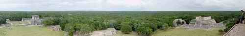 Панорамная фотография Чичен-Ицы