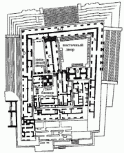 План Дворца в Паленке