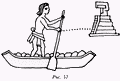 Транспортировка груза на лодке (Codex Mendoza) ||| 9,1Kb