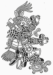 Тепейолотль — бог-ягуар подземных недр, одна из ипостасей Тескатлипоки.
