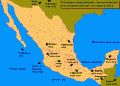 Основные направления завоевательных и исследовательских походов в Мексике в 16 веке ||| 13,9Kb