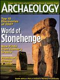 Обложка журнала Американского института археологии на январь/февраль 2008 ||| 14Kb