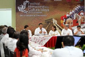 Международный фестиваль культуры майя, сокр. Fimaya, планируют провести власти штата Юкатан при поддержке министерства Туризма