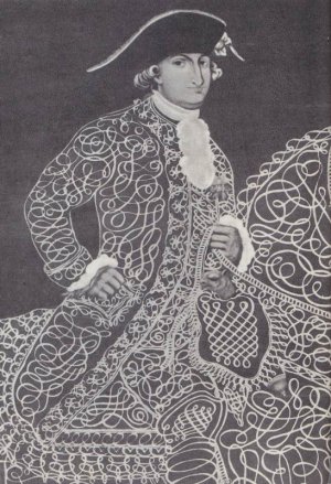 портрет вице-короля Новой Испании (Мексики), выполненный в конце XVIII века в стиле рококо
