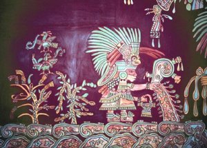 Теотиуакан. Фреска из Тепантитлы