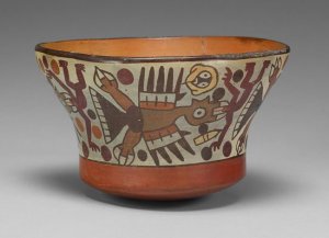 Чаша, II-IV вв. Перу, Наска. Керамика.