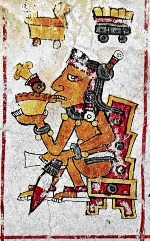Ритуальное потребление какао, Кодекс Борджиа