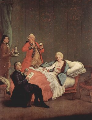 «Утренний шоколад», Пьетро Лонги, 1775-1780.