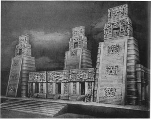 Храм I в Шпухиле. Реконструкция Т. Проскуряковой