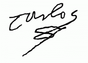 Подпись Карла V