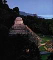 Величественные руины Паленке на склоне горы в Южной Мексике обозначают западную границу владений майя