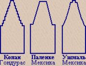 Стили каменных свод у майя