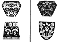 орнаменты индейцев Северной Америки - индейцы Великих озёр