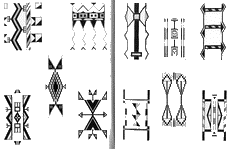 орнаменты индейцев Северной Америки - индейцы Великих равнин и Скалистых гор