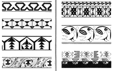 орнаменты индейцев Северной Америки - индейцы Пуэбло
