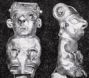 Фигурка идола. Культура Мочика, IV— VIII вв. Частная коллекция