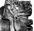 Каменная скульптура с изображением бога Шолотля. Культура Тотонаков. Верекрус, Мексика ||| 45,9Kb