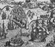 Отправка кораблей в Америку из гавани Сан-Лукар. (XVI век)