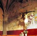 Церковь Сан-Мигель-Архангел в Ишмикильпане где нарисованы батальные фрески ||| 42Kb