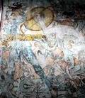 Церковь Сан-Мигель-Архангел в Ишмикильпане где нарисованы батальные фрески ||| 23Kb