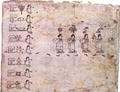 Исход из Ацтлана и путь в Колуакан в год «1. текпатль» («1. кремень») (Codex Boturini)  ||| 31,4Kb
