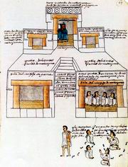 Рис. 73. Управление и суд в ацтекском государстве (Codex Mendoza) ||| 55,2Kb