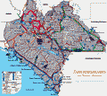 Туристическая карта мексиканского штата Чьяпас ||| 538Kb