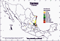 Плотность населения те'енек в Мексике. Уастеки ||| 17,8 Kb