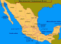 Расположение штата Халиско на карте Мексики ||| 11,8 Kb