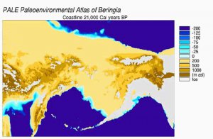 Предки палеоиндейцев прожили в Берингии 10 тысяч лет? Изображение - NOAA