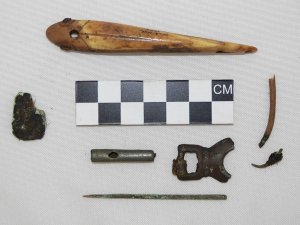 На Аляске найдены медные и железные предметы из Азии возрастом 800-1500 лет. Фото: Cooper et al. Journal of Archaeological Science