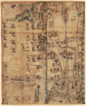 Кодекс Кецалекацин / «Карта Экатепек-Уицильтепек» (Mapa de Ecatepec-Huitziltepec)