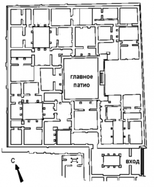 Карта Сакуалы (по Miller, 1973)