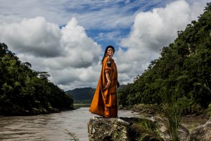 Перуанская индианка ашанинка Рут Буэндиа стала обладателем «Экологического Оскара». Фото - Goldman Prize / goldmanprize.org