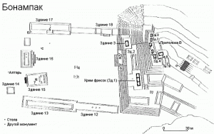 План Бонампака. www.mezoamerica.ru