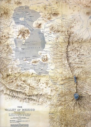  Рис. 5. Долина Мехико к 1519 г.