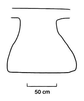 62. Ямы-хранилища, которые использовались в самых ранних деревнях Оахаки, имели форму бутылки в поперечном плане.