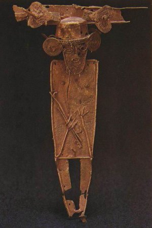 Антропоморфная фигура (1861)  Культура муисков