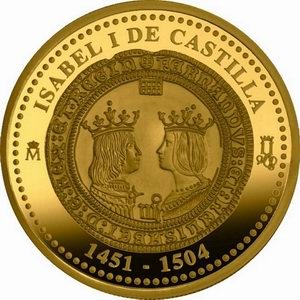 Испания, 2014 (5-й выпуск серии «Сокровища нумизматики») | Euro ...news.euro-coins.info Spain 2004. 200 euro. Isabella I of Castile