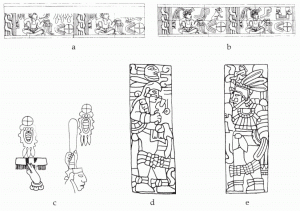 Рис. 12. Титулы и личные имена терминального классического – раннего постклассического периодов в Месоамерике.