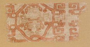 Текстиль (фрагмент), IV-III вв. до н.э. Перу, Чавин. Хлопок.
