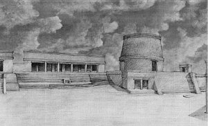 «Круглый Храм» в Майяпане. Реконструкция Л. Гонгоры